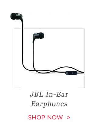 JBL T100A In Ear Earphones With Mic (Black)