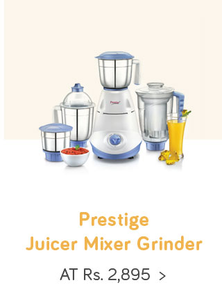 Prestige Iris 750 W 4 Jar Juicer Mixer Grinder