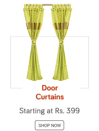 Door Curtains - Starting At Rs. 399