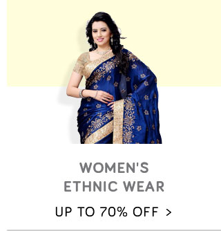 Women's Ethnic Wear - Sarees, Kurtis & More