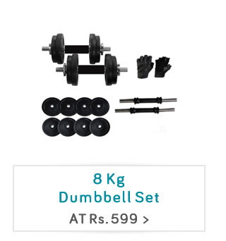 8 Kg Dumbbell Set
