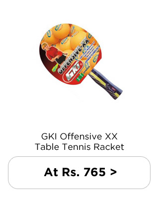 GKI Offensive XX Table Tennis Racket