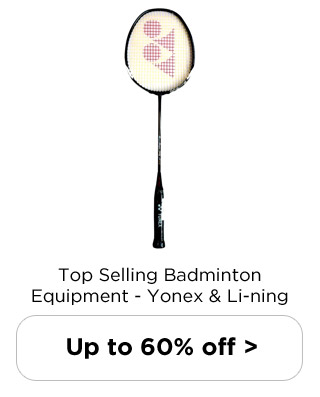 Top Selling Badminton Equipment from Yonex and Li-ning