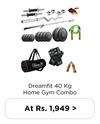 Dreamfit 40 Kg Home Gym Combo