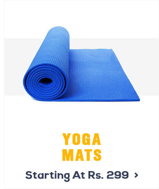 Yoga Mats Starting At Rs. 299
