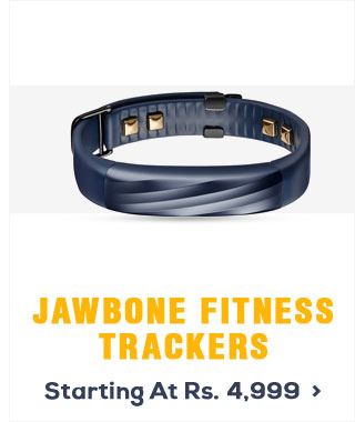 Jawbone Fitness Trackers - Starting At Rs. 4999