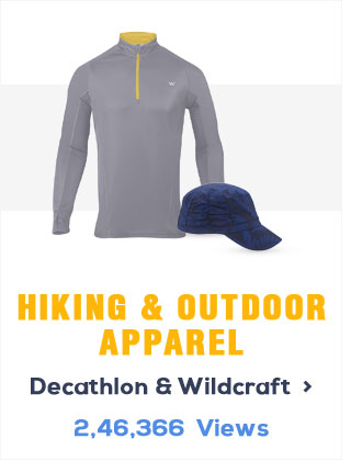 Hiking & Outdoor Apparel - Decathlon & Wildcraft