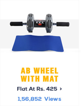 Ab Wheel - Flat Rs. 425