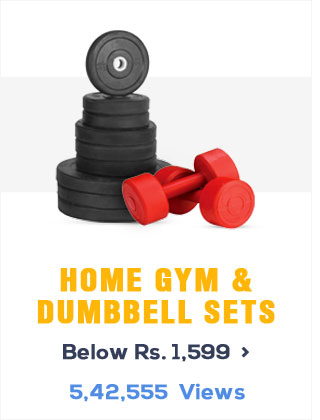 Home Gym & Dumbbell Sets - Below Rs. 1599