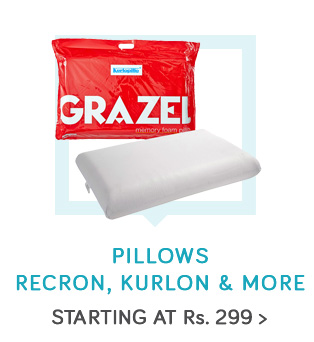 Pillows: Recron, Kurlon & More