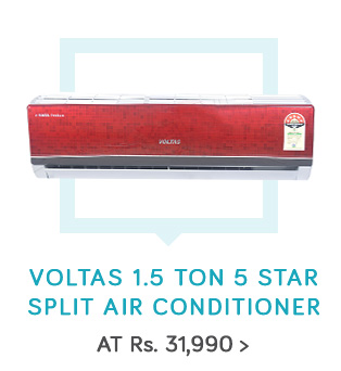 Voltas 1.5 Ton 5 Star 185 EY(R) Split Air Conditioner