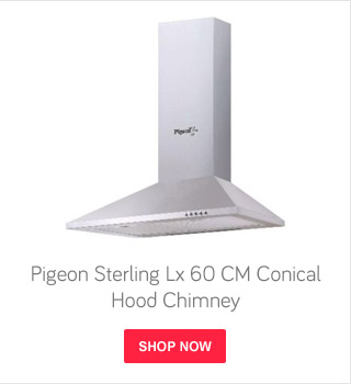 Pigeon Sterling Lx 60 CM Conical Hood Chimney