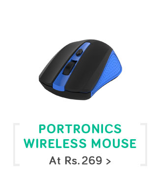 Portronics Arrow wireless mouse Blue