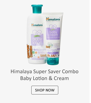 Himalaya Super Saver Combo - Baby Lotion 200ml and Cream 100ml
