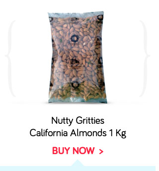 Nutty Gritties California Almonds 1 Kg