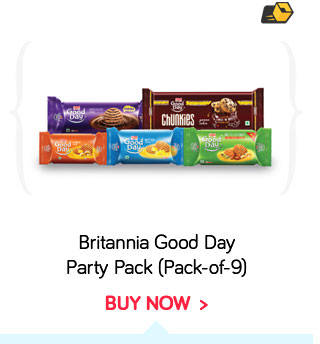 Britannia Good Day Party Pack (Assorted Cookies) Pack Of 9