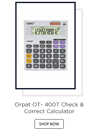 Orpat OT-400T Check & Correct Calculator