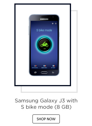 Samsung Galaxy J3 with S bike mode (8 GB)