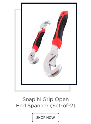 Snap N Grip Open End Spanner Set of 2