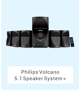 Philips Volcano SPA7000B 5.1 Speaker System