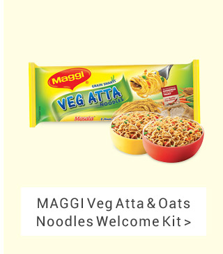 MAGGI Veg Atta & Oats Noodles Welcome Kit