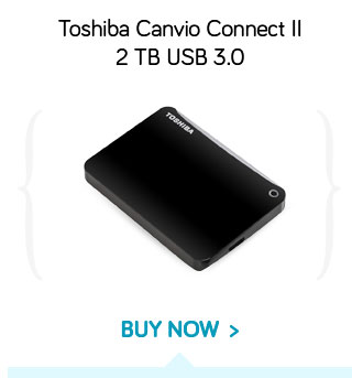 Toshiba Canvio Connect II 2 TB USB 3.0