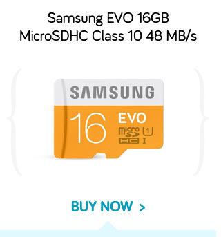 Samsung EVO 16GB MicroSDHC Class 10 48 MB/s