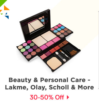 From Beauty to Personal Care | 30-50% Off | Lakme,Tresemme,Olay, Scholl & more 