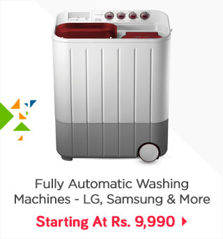 Fully Automatic Washing Machines | LG, Samsung & more | Starting at Rs.9,990