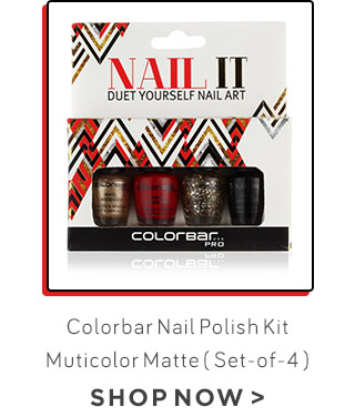 Colorbar Nail Polish KitMuticolor Matte ( Set-of-4 )