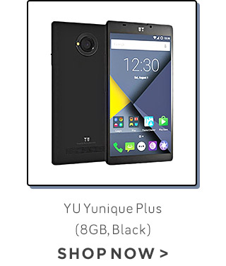YU Yunique Plus(8GB, Black)