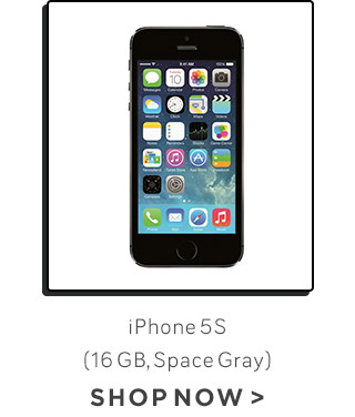 iPhone 5S(16 GB, Space Gray)