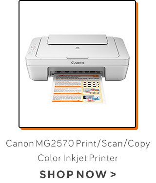 Canon MG2570 Print/Scan/CopyColor Inkjet Printer