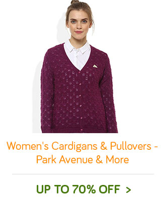 Women's Cardigans & Pullovers - Park Avenue & more - Up to 70% Off