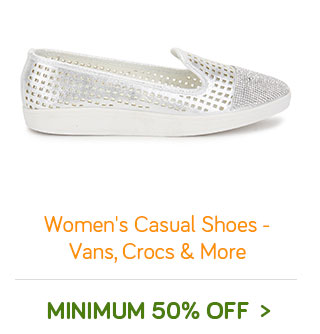 Women's Casual Shoes - Vans | Crocs & More Min. 50% Off