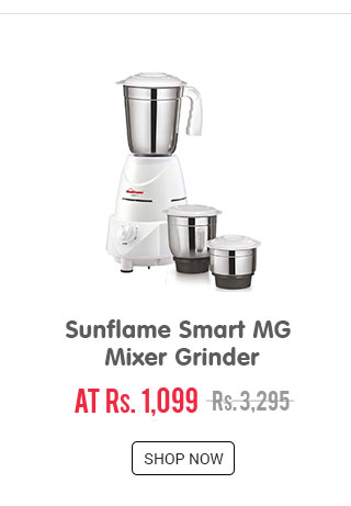 Sunflame 3 Jar 500 W Mixer Grinder