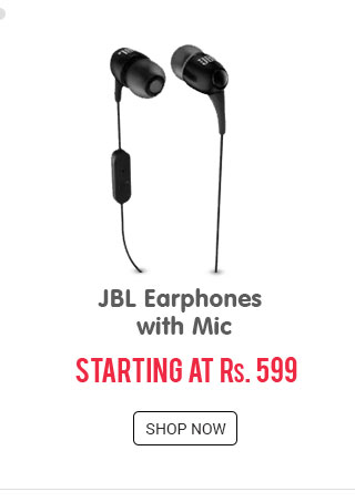 JBL Earphones with Mic
