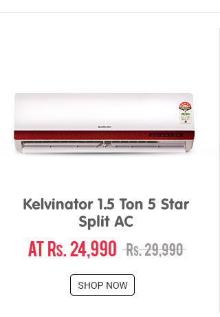 Kelvinator 1.5 Ton 5 Star Split AC