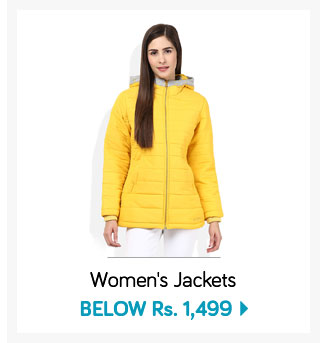 Women's Jackets Under Rs. 1499