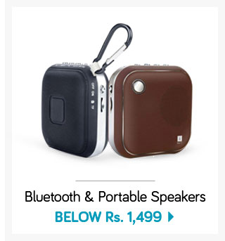 Bluetooth & Portable Speakers Below Rs. 1499