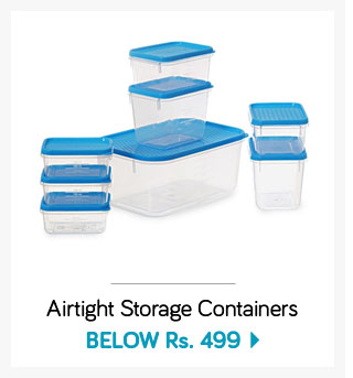 Air tight Storage Containers - Below Rs. 499