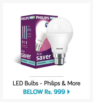 LED Bulbs - Philips, Wipro, Eveready & More Under Rs. 999