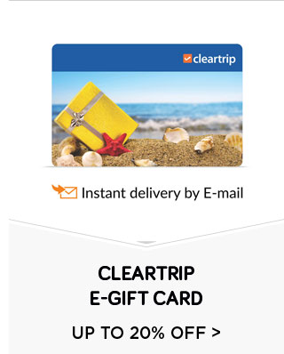 Cleartrip E-Gift Card | Up to 20% Off