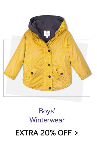 Boys Winterwear Min 40 + Extra 20% Off