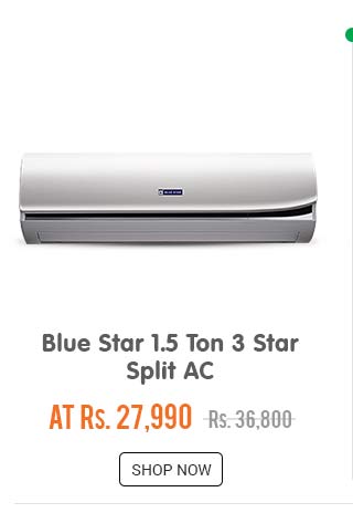Blue Star 1.5 Ton 3 Star BI-3HW18JBX Split AC