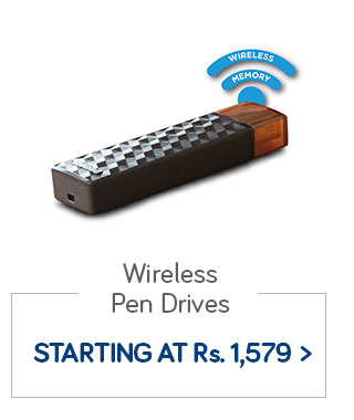 Wireless Pen Drives - Starting Rs. 1579