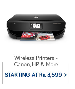 Wireless Printers - Starting Rs. 3599