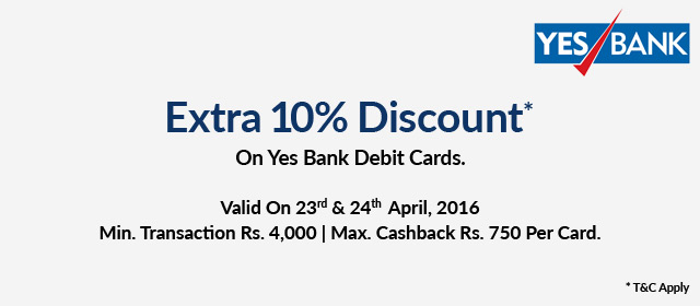 snapdeal yes bank offer