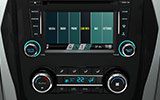 6'' touchscreen infotainment system with Bluetooth/CD/DVD/USB/AUX
