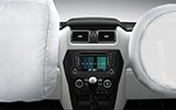 Dual front airbags